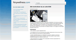 Desktop Screenshot of nnywellness.com